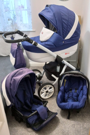 pushchair 3 in 1 sale uk